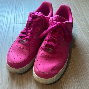 Neon Pink Nike Air Force 1